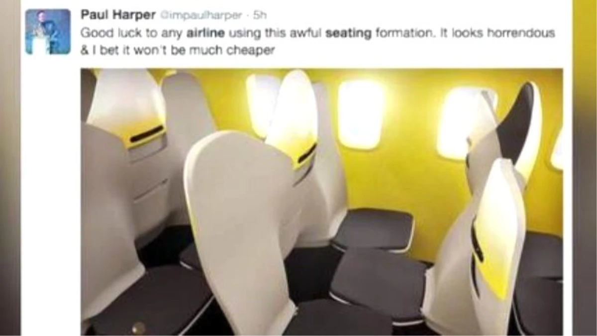 Proposed Airline Seat Design Puts Passengers Facing Each Other