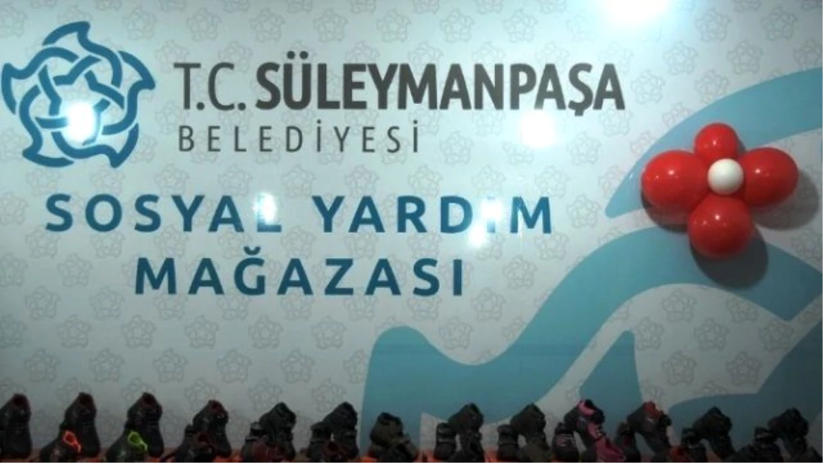 Süleymanpaşa Belediyesi Dost Eli Giyim Mağazası Bayrama Hazır