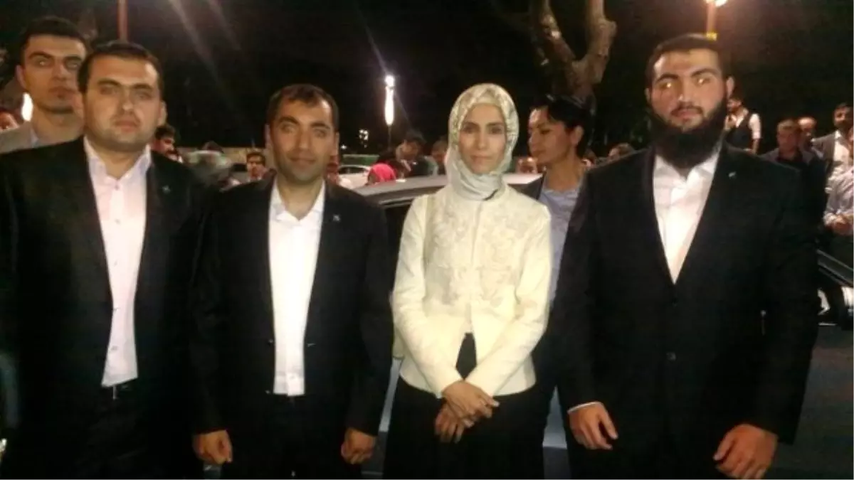 TÜGVA Üyeleri Sümeyye Erdoğan\'la Buluştu