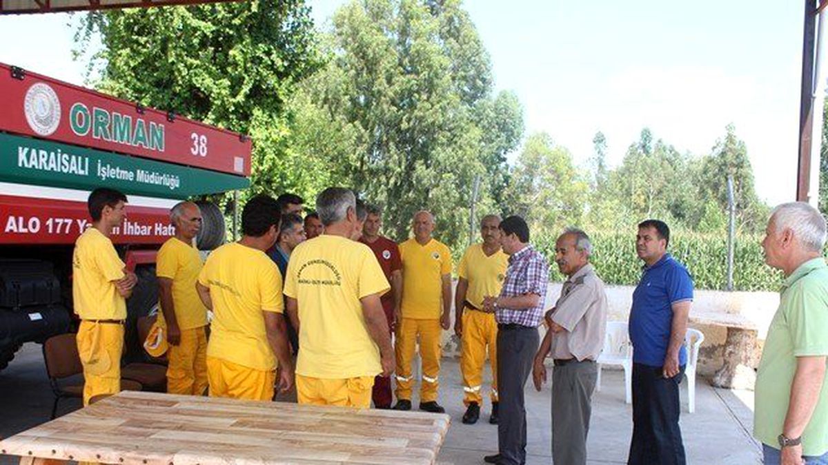 Adana\'da Yangın Kulesinde Motivasyon Desteği