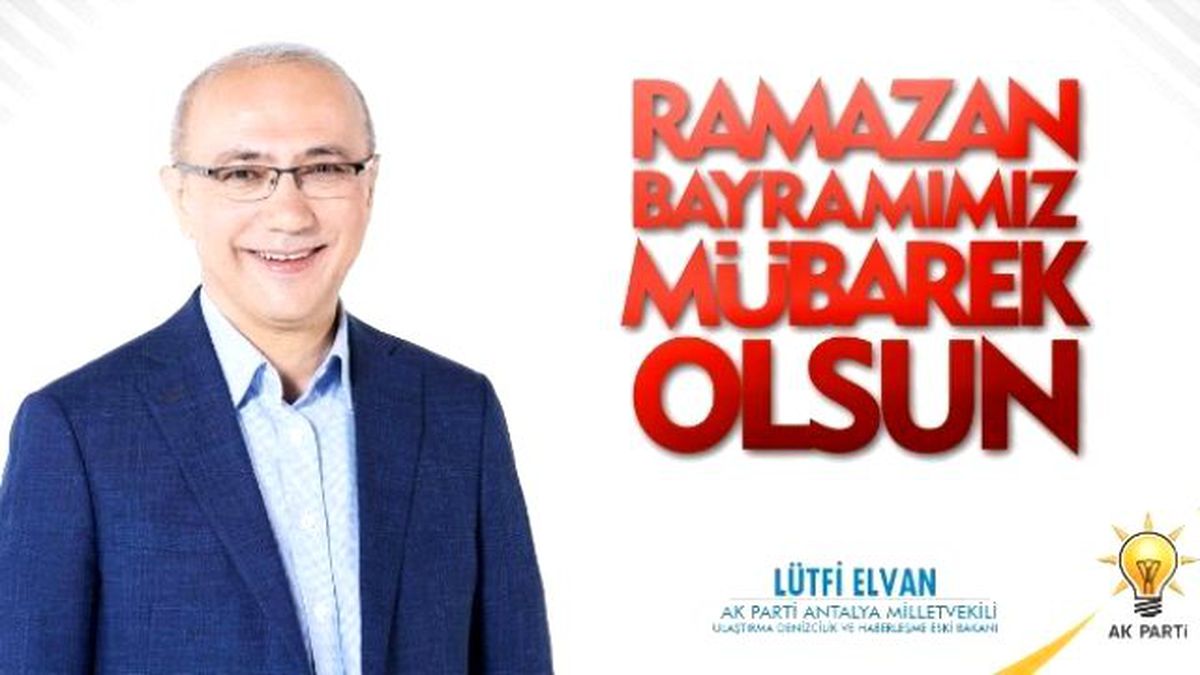 Ak Partili Lütfi Elvan\'ın Bayram Mesajı