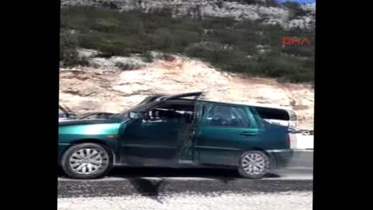 Antalya- Korkuteli Karayolunda Trafik Durdu