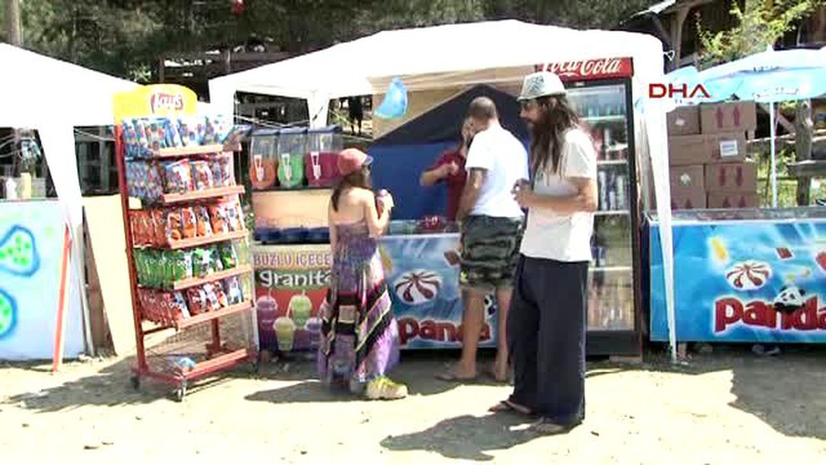 Bursa \'Dijital Çağın Hippileri\' Uludağ?da Festivalde
