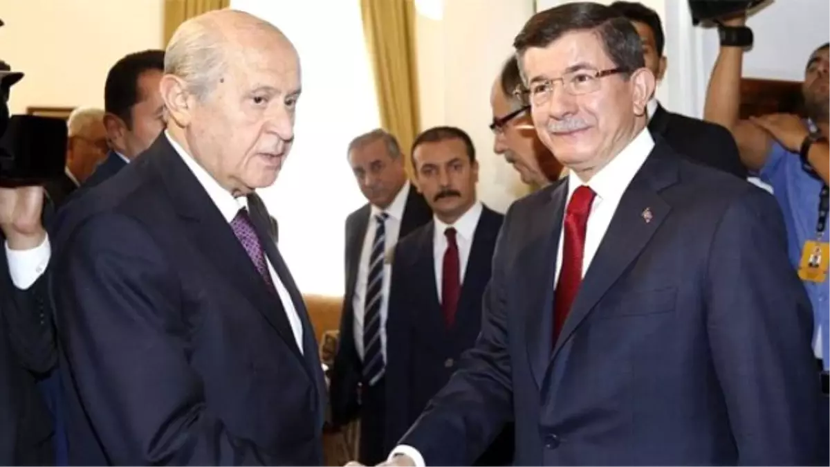 Davutoğlu-Bahçeli Görüşmesinde 'Fis' Diyaloğu