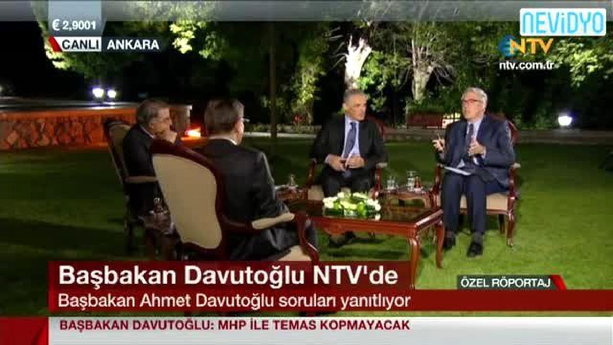Davutoğlu: Barajın Düşürülmesinden Yanayız