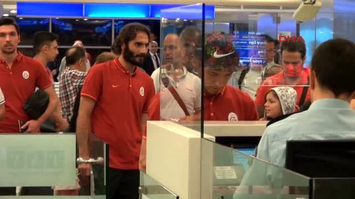 Galatasaray İstanbul\'a Döndü