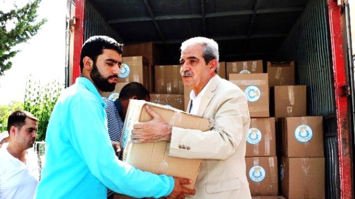 Haliliye Belediyesi\'nden Personele Gıda Yardımı