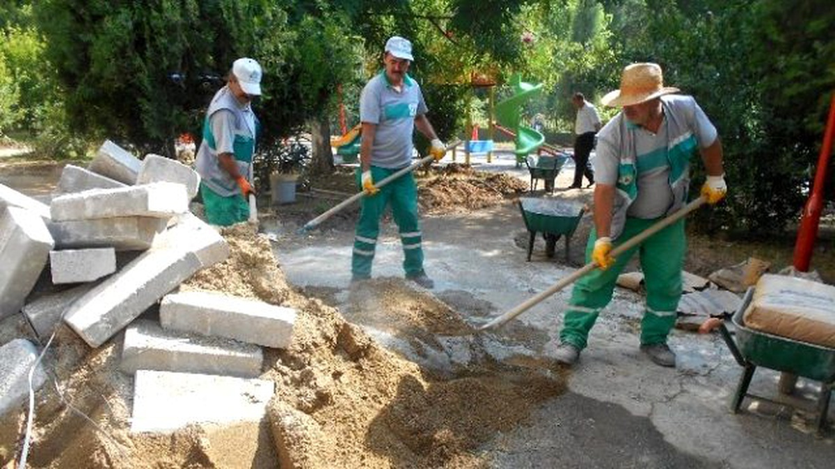 İzmit Barın Parkı Yenileniyor