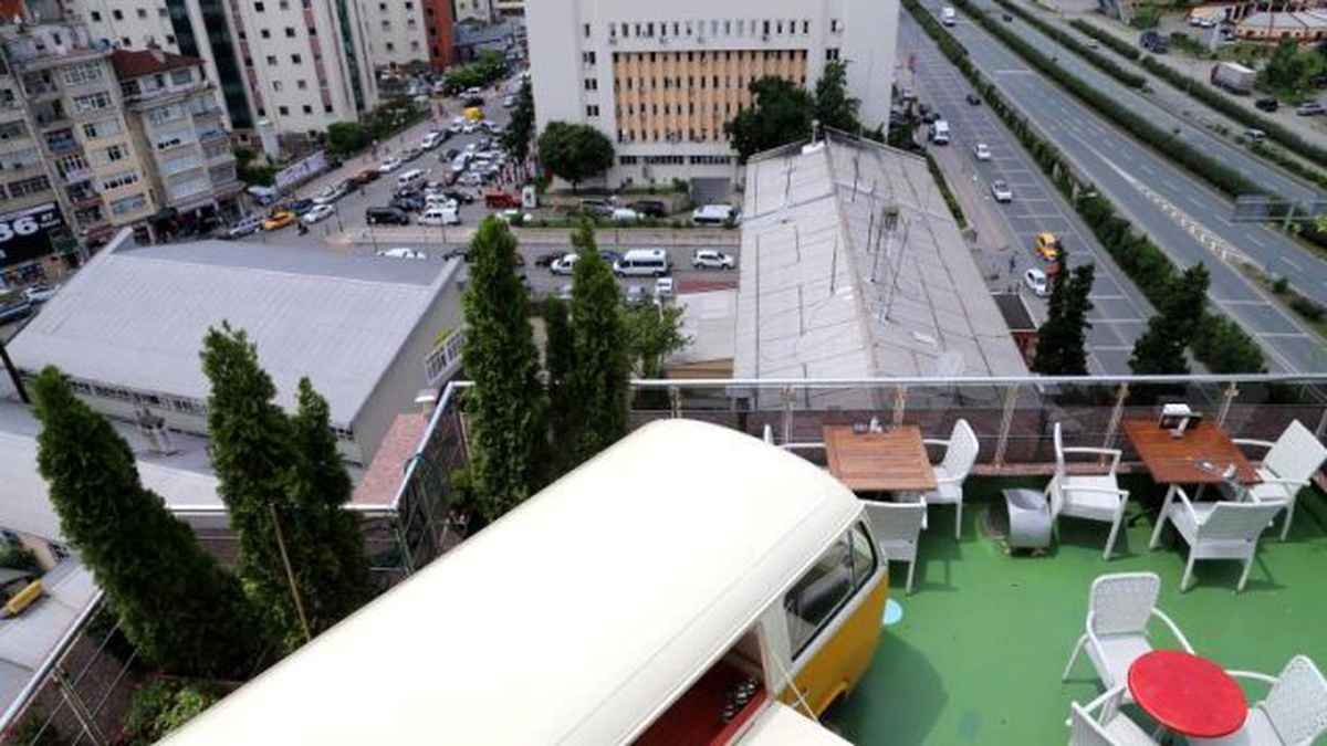 Karadeniz İşi "Manzaralı Minibüs Kafeterya"