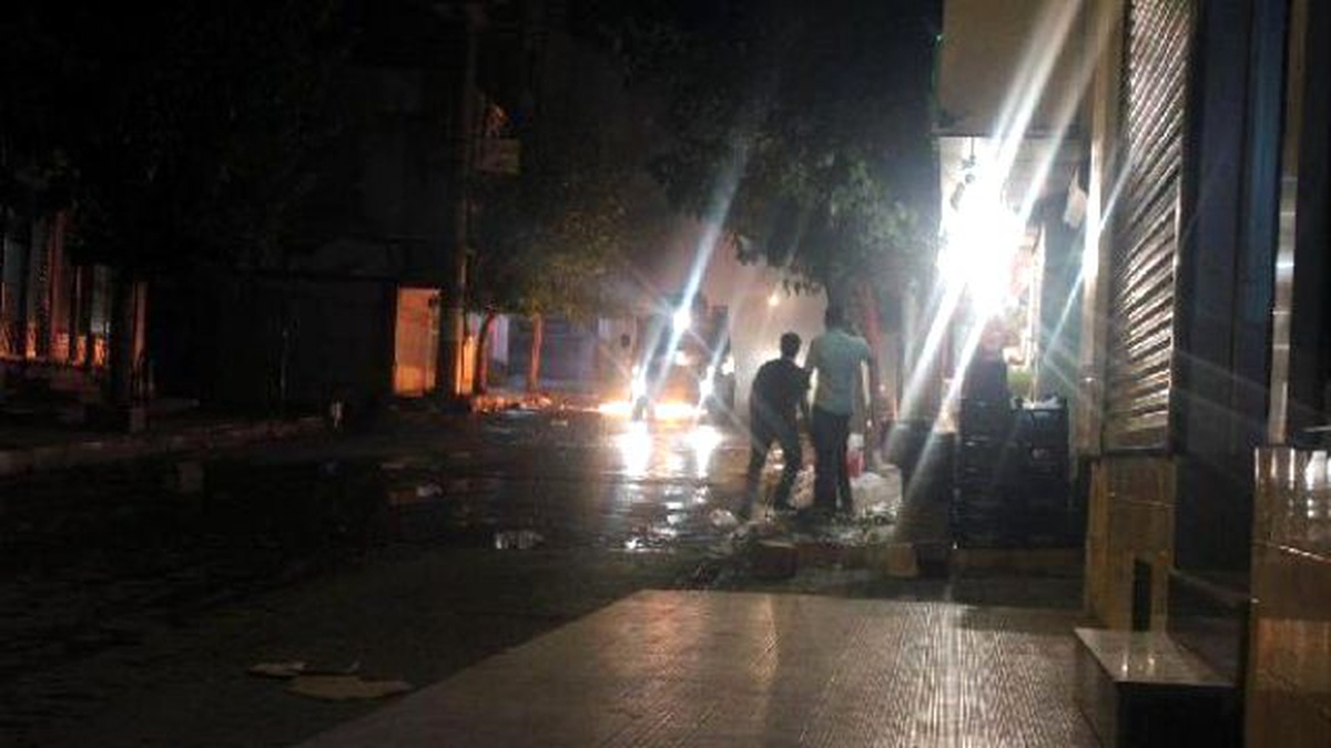 Silopi\'de İzinsiz Gösteriye Polisten Müdahale