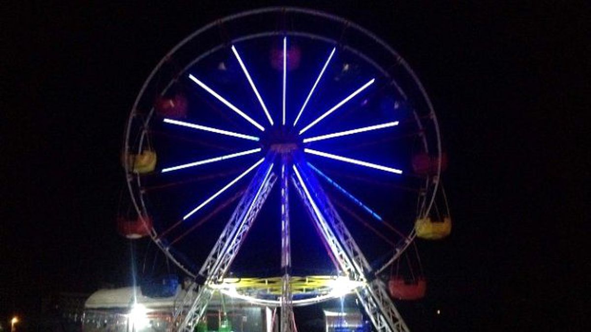 Ahi Evran Lunaparkı Hizmete Girdi