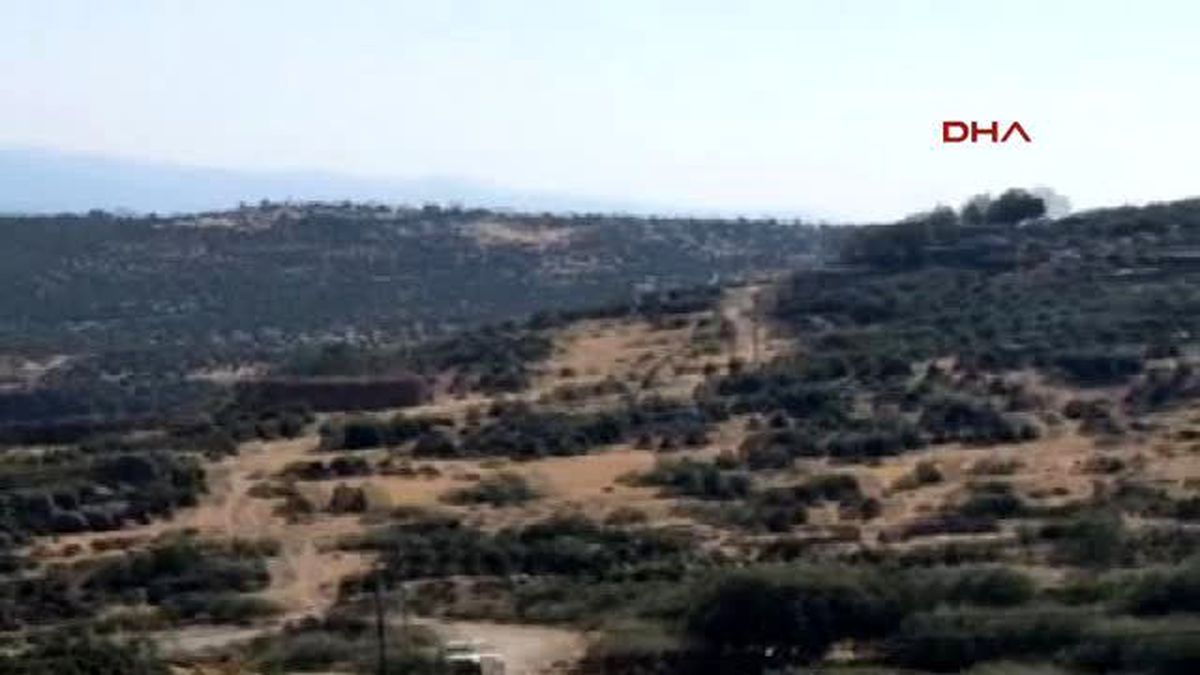Ayvacık\' Ta Korkutan Yangın -1