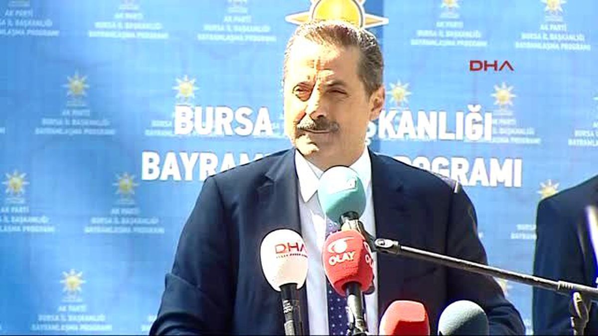 Bursa Bakan Çelik?ten \'Saray\' Yorumu 2-