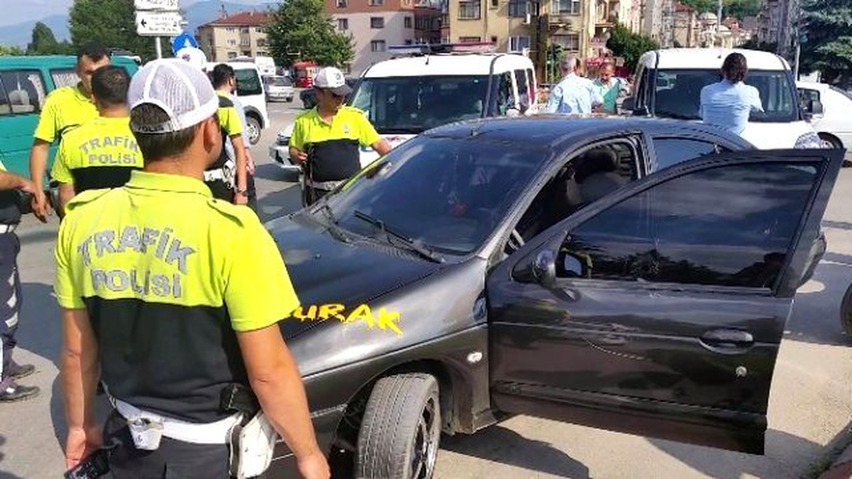 Ehliyetsiz Sürücü Ortalığı Birbirine Kattı