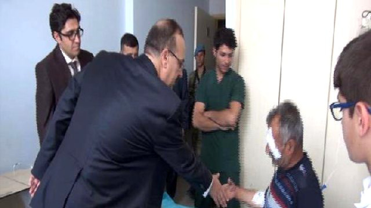 Hakkari\'de Arı Saldıran Vatandaş Hastanede Tedaviye Alındı