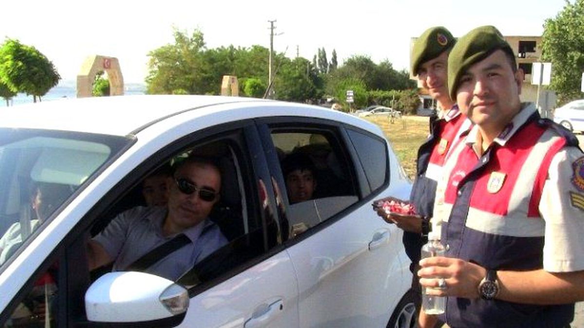 Jandarma Trafikten Bayram Mesaisi