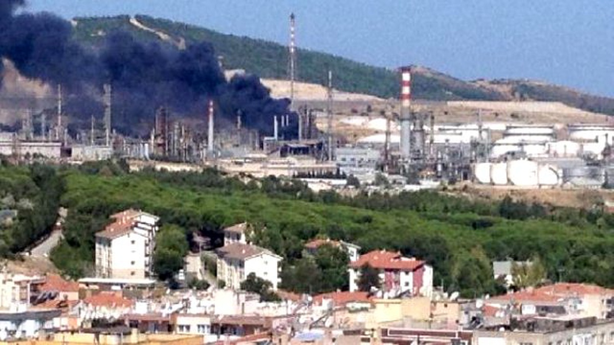 Tüpraş Rafinerisinde Korkutan Yangın (2) - Yeniden
