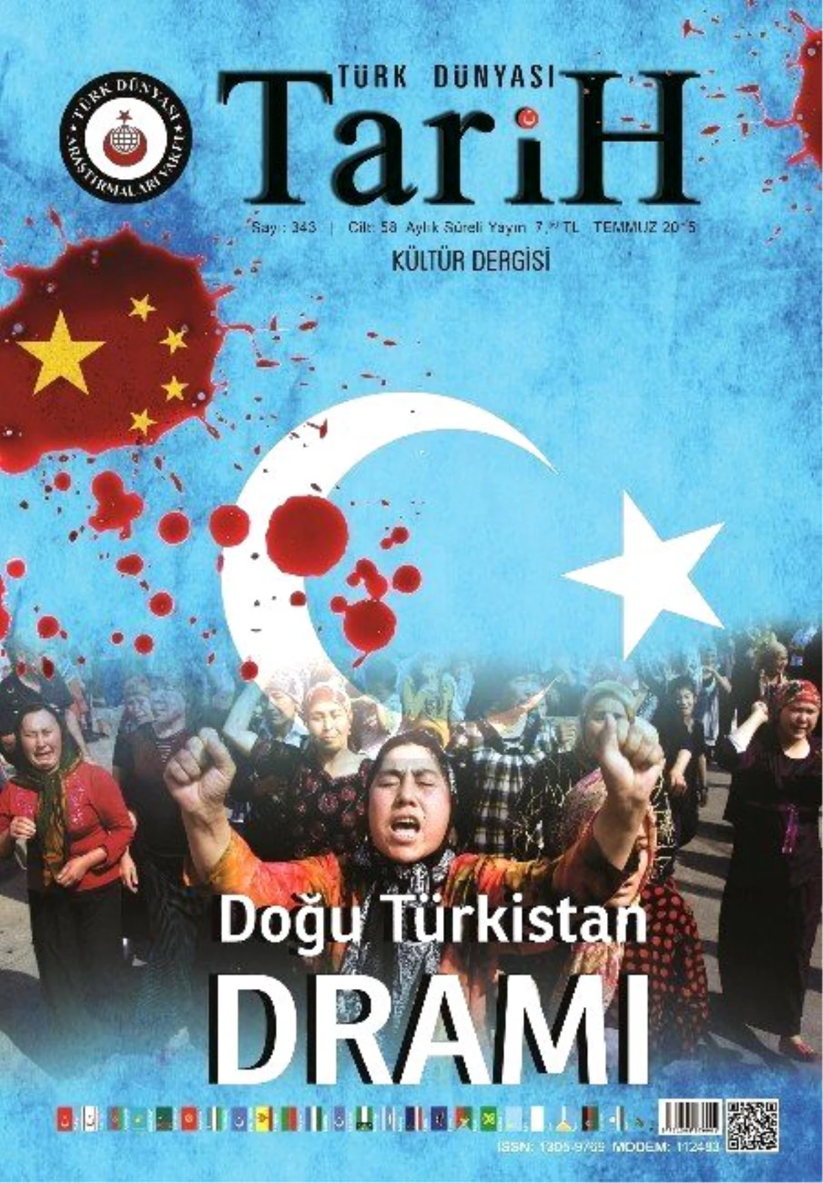 Türk Dünyası Tarih Dergisi, Doğu Türkistan Dramına Dikkat Çekti