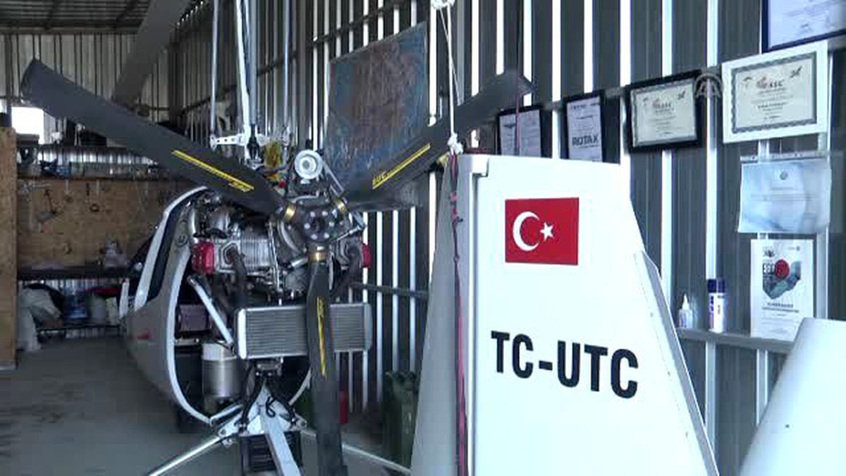 Yıllar Sonra 'Gyrocopter'A Kavuştu