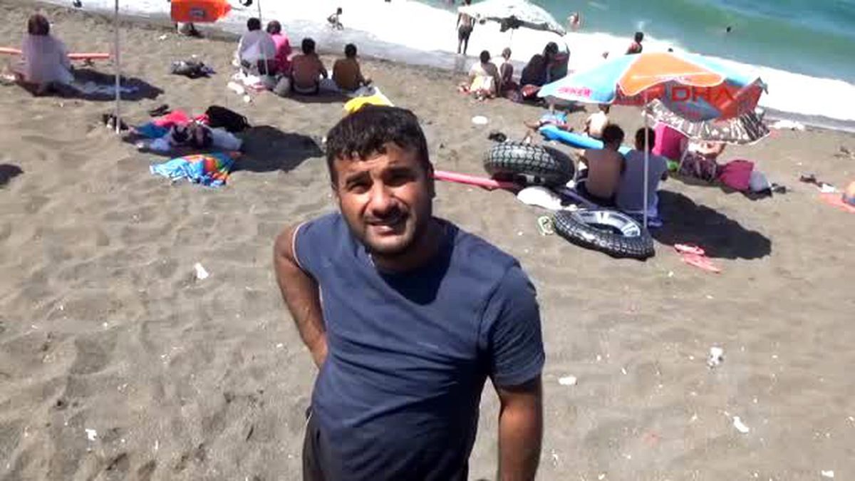 Akçakoca\'da Plajlar Doldu