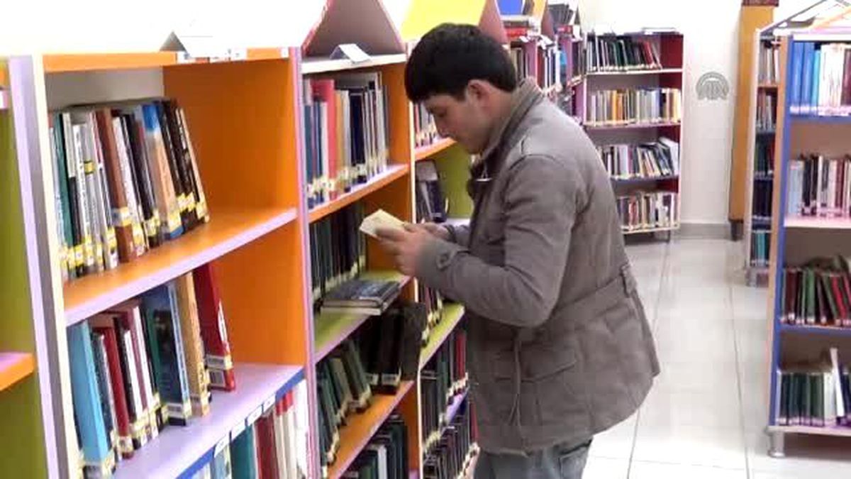 Gümüşhacıköy'de Bir Çoban İlçe Kütüphanesinin En Fazla Okuyan Üyesi Oldu