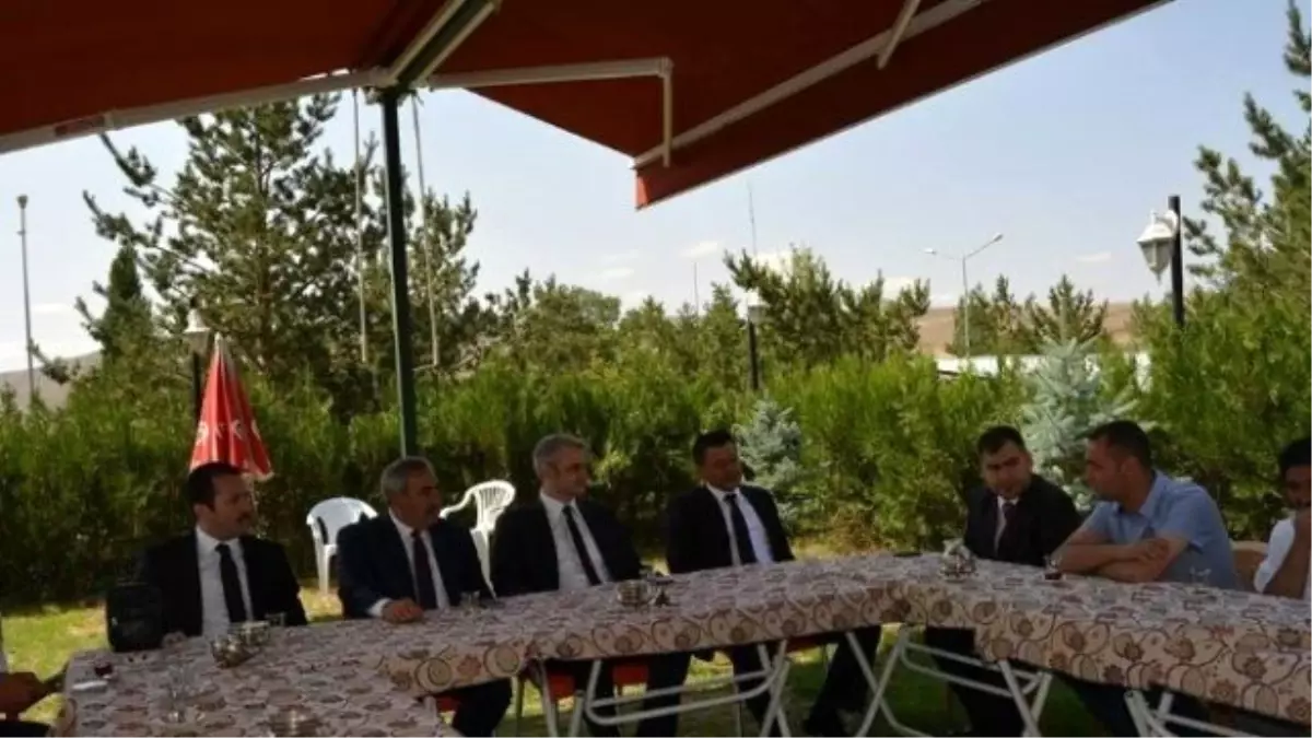 Tercan Protokolü Bayramlaştı