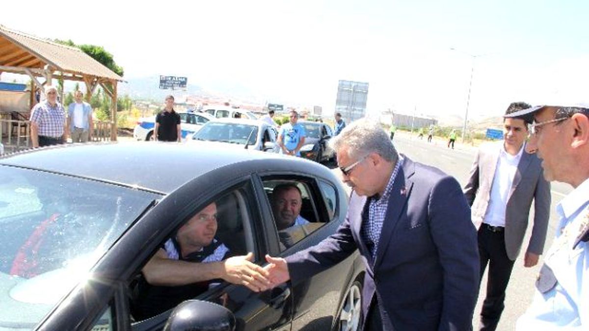 Erzincan Valisinden Araç Sürücülerine Bayram Denetimi