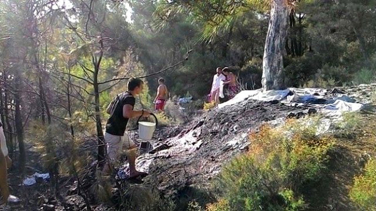 Sönmemiş Mangal Az Daha Koyu Yok Ediyordu