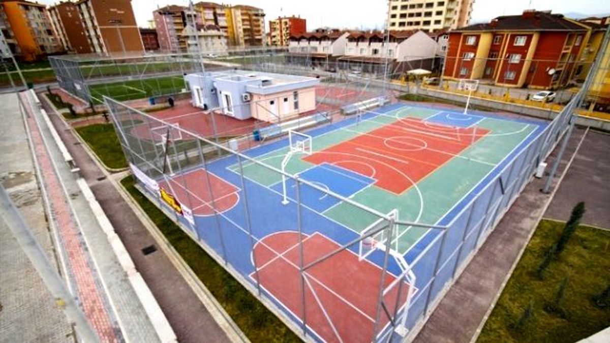 Spor Tesisleri Bakımdan Geçirildi