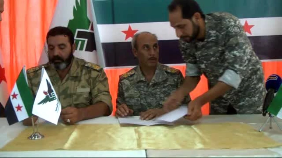 Suriyeli Yüksek Rütbeli Muhalif Komutanlar Toplandı