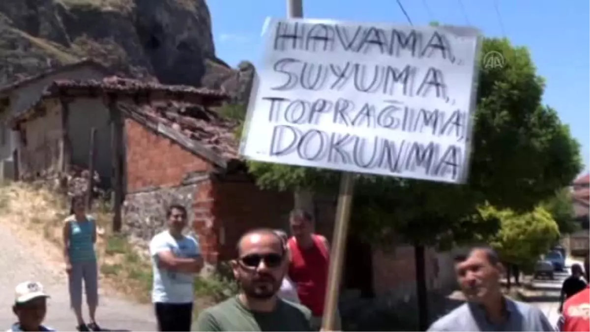 Tekrar) "Çimento Fabrikasına Hayır" Eylemi