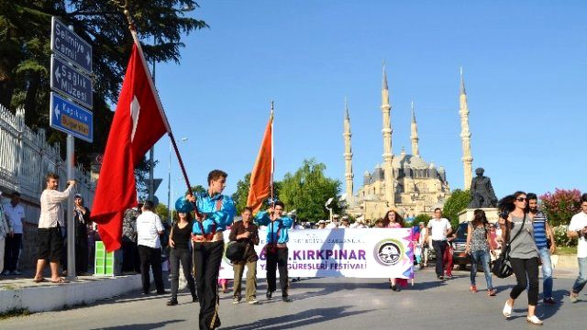 654. Tarihi Kırkpınar Yağlı Güreşleri Festivali Başladı
