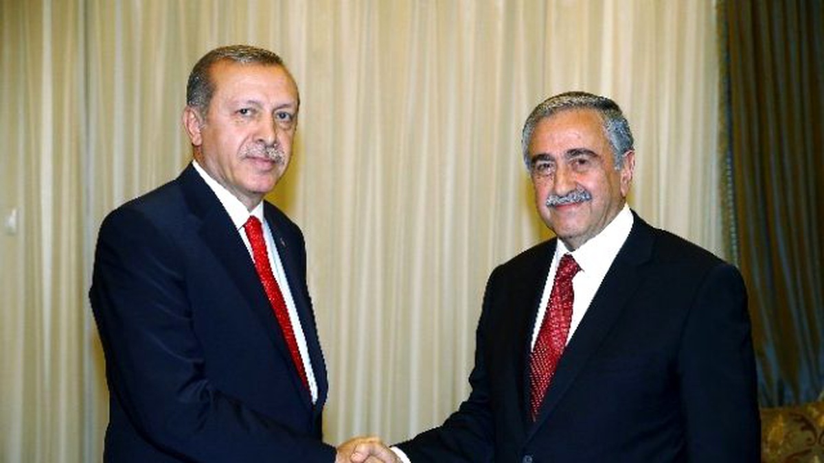 Akıncı, Cumhurbaşkanı Erdoğan\'la Bir Araya Geldi