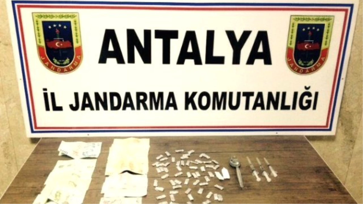 Alanya Jandarmadan Eroin Operasyonu