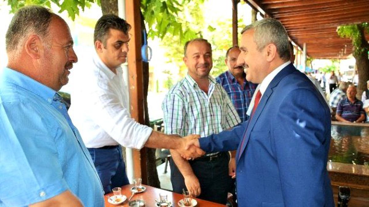 Başkan Baran Vatandaşlarla Bayramlaştı