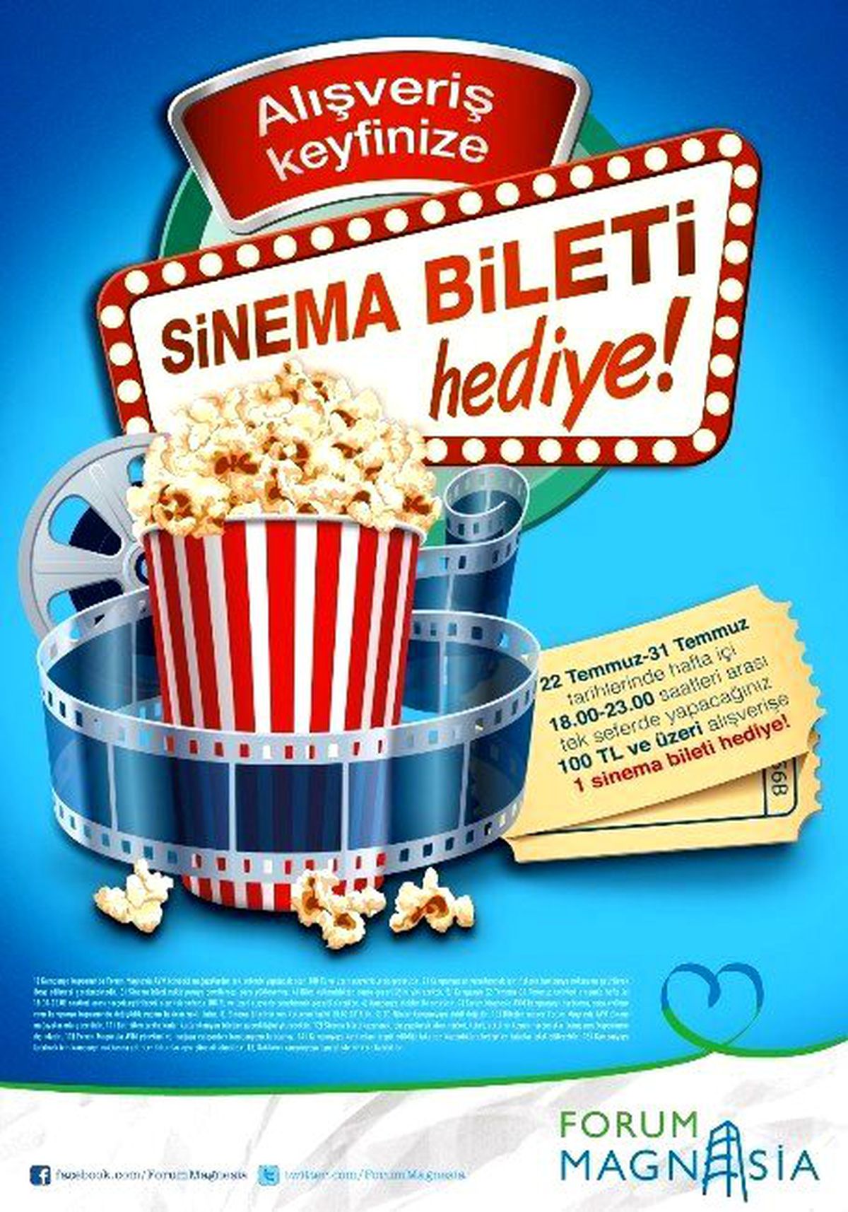 Forum Magnesia Sinema Keyfi Hediye Ediyor!