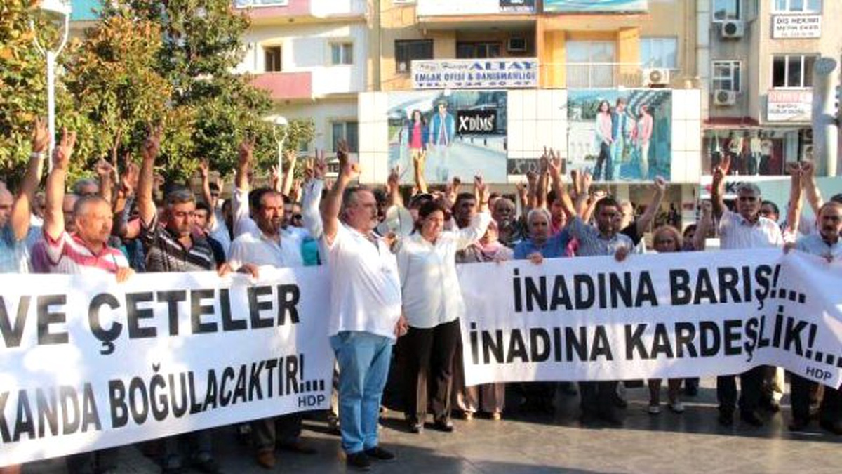 Hdp Manisa Teşkilatı Suruç\'taki Patlamayı Kınadı