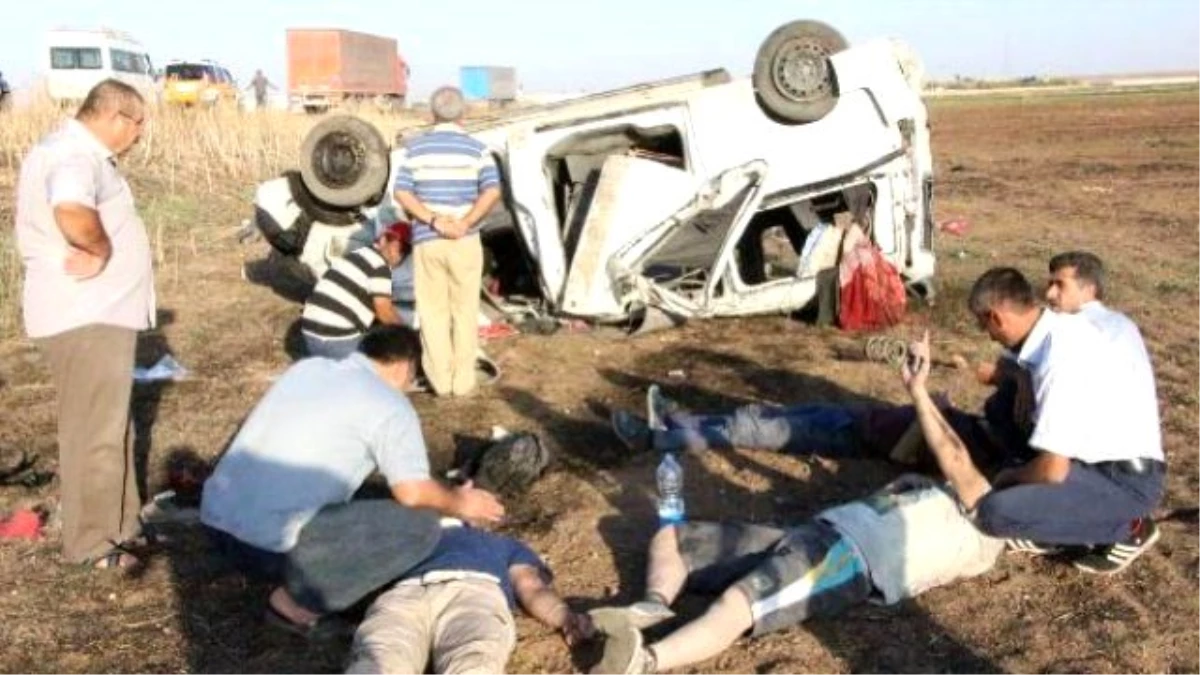 Nusaybin\'de Kaza: 10\'u Iraklı 12 Yaralı