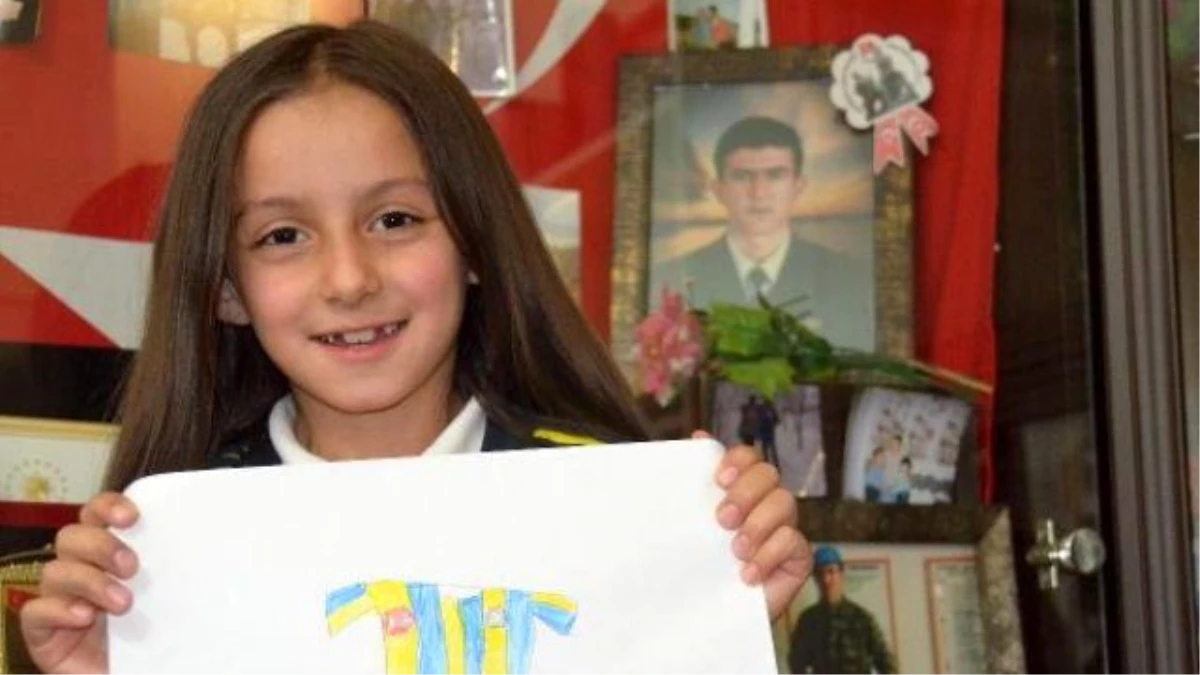 Şehit Mezarına Fenerbahçe Notu Yazan 8 Yaşındaki Gülsüm\'ün İstanbul\'da Maç İzleme Hayali