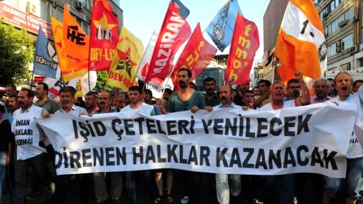 Suruç Patlaması Adana\'da Protesto Edildi