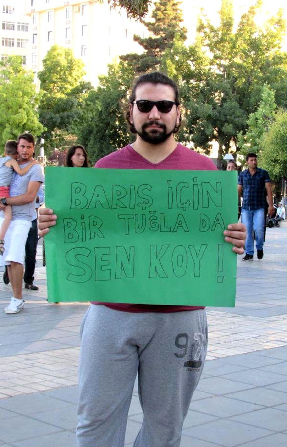 Suruç\'taki Terör Katliamı, Kayseri\'de Protesto Edildi