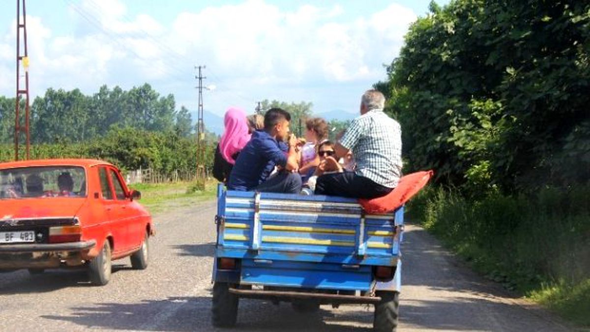 Tarım Aracında Tehlikeli Yolculuk