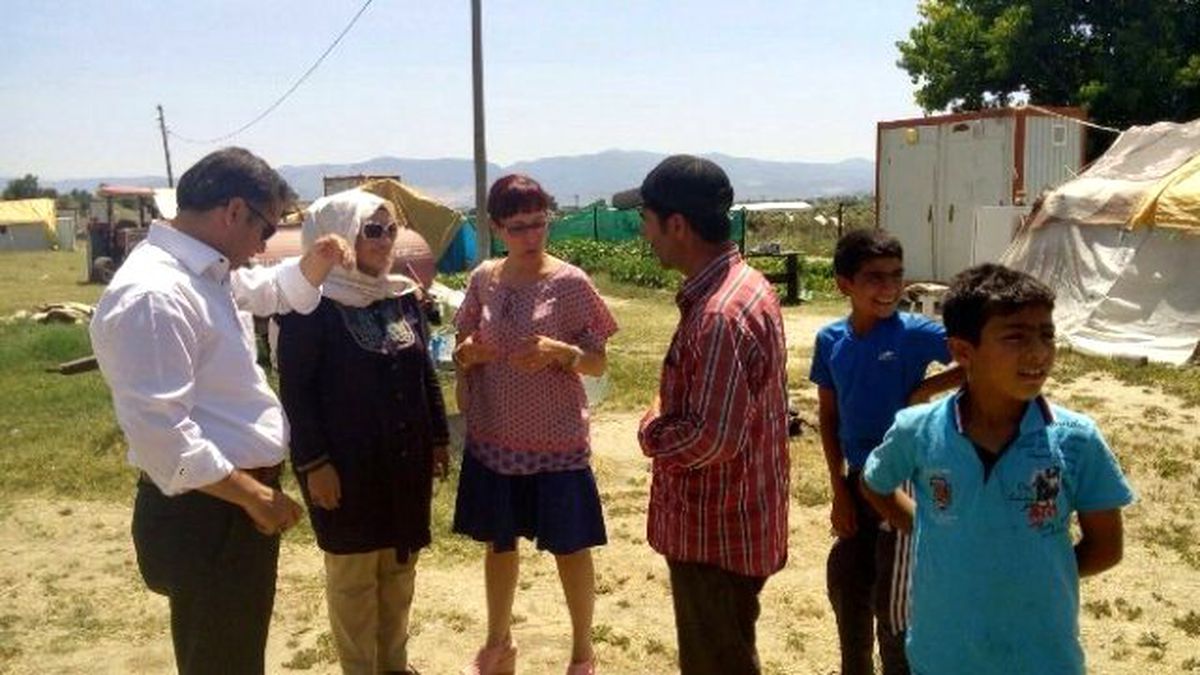 Tarım İşçileri Muayeneden Geçti