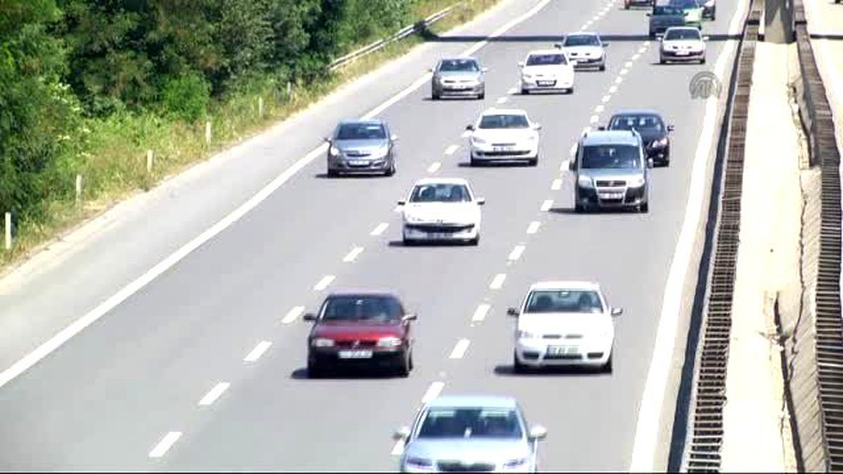 Tatilciler Dönüş Yolunda