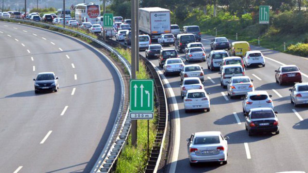 Tatilciler Dönüş Yolunda