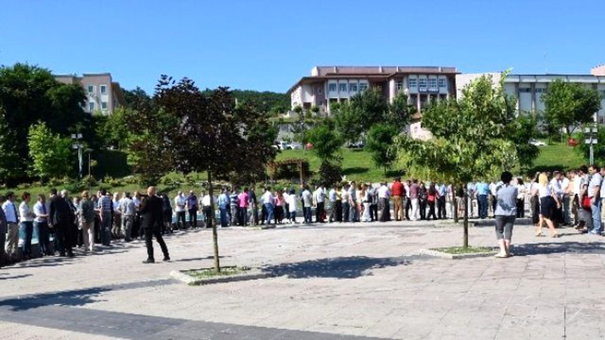 Üniversitede Bayramlaşma Töreni Yapıldı