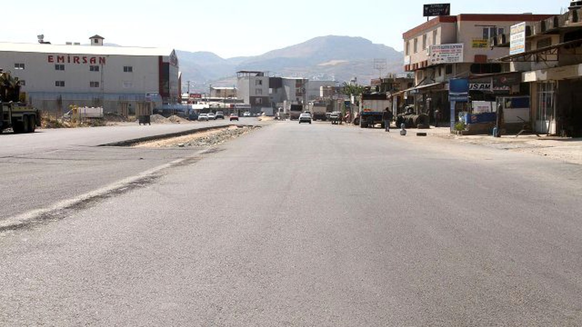 Yeni Sanayi Girişi Asfaltlanıyor