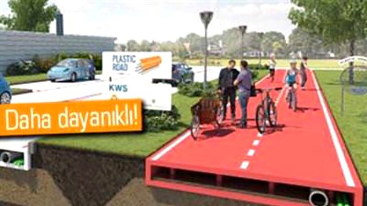 Yollar Gelecekte Plastik Olabilir