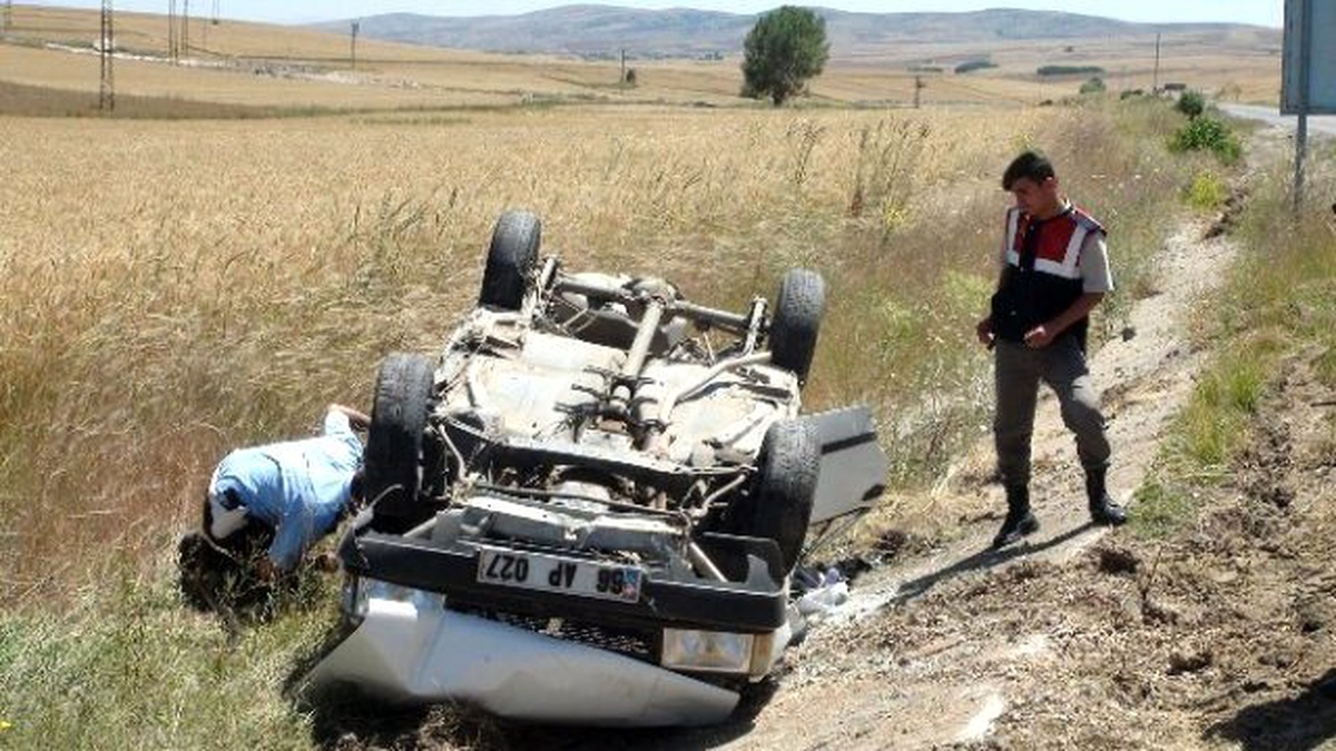 Yozgat\'ta Trafik Kazası: 4 Yaralı