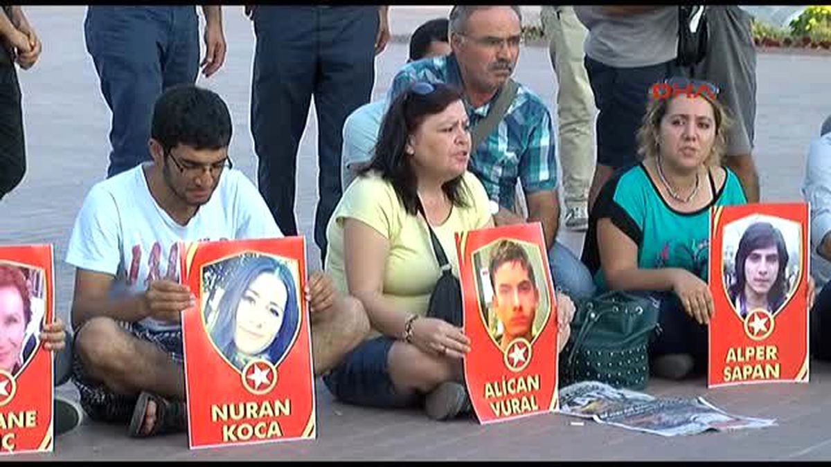 Antalya?da Suruç Protestosu